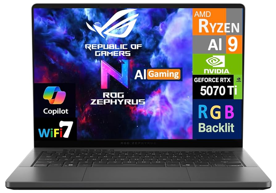 Amazon.com: ASUS ROG Zephyrus G14 AI Gaming Laptop 14.0